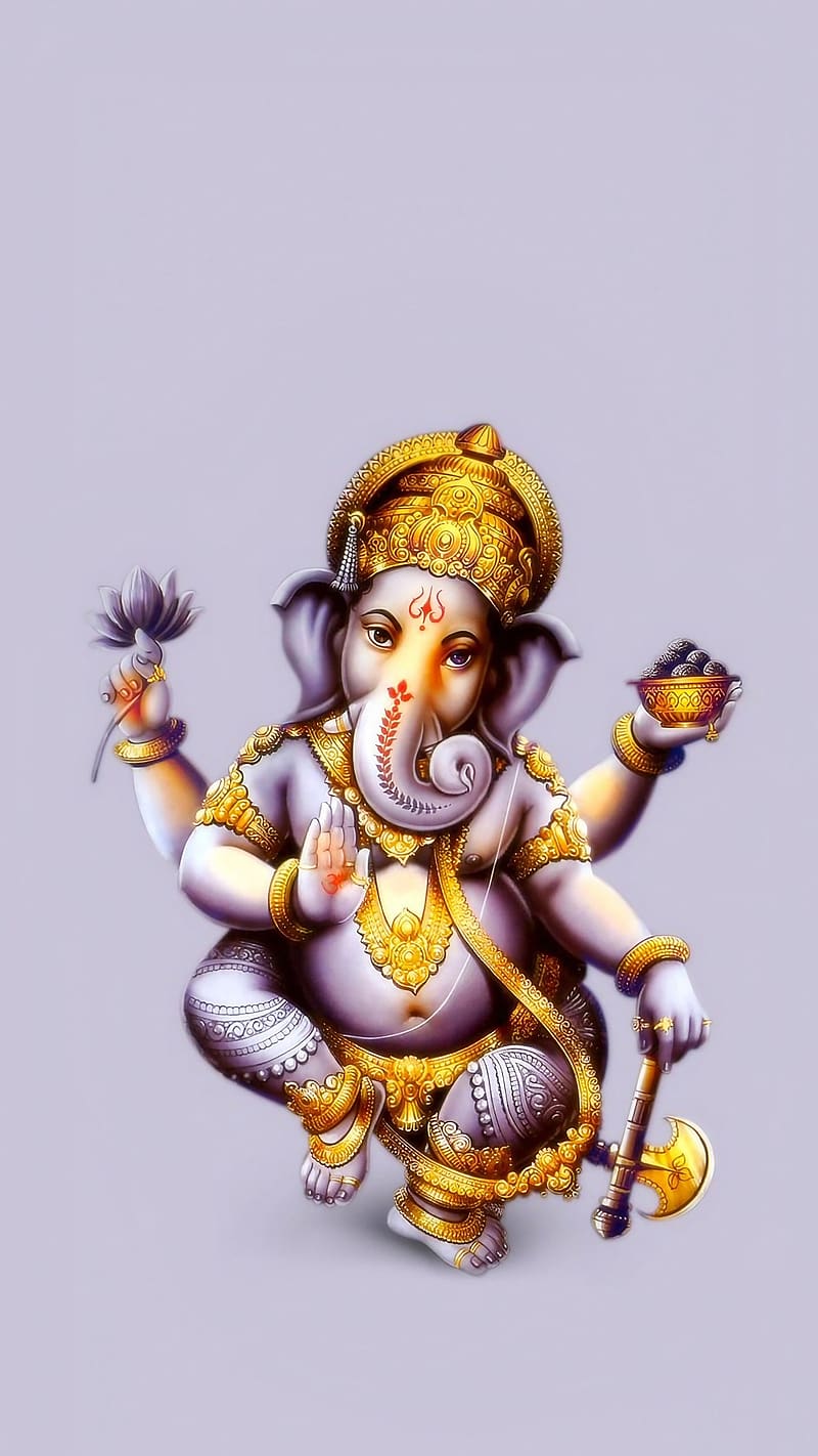 Ganesh Thakur, Lord Ganesha, god, ganpati bappa, HD phone ...