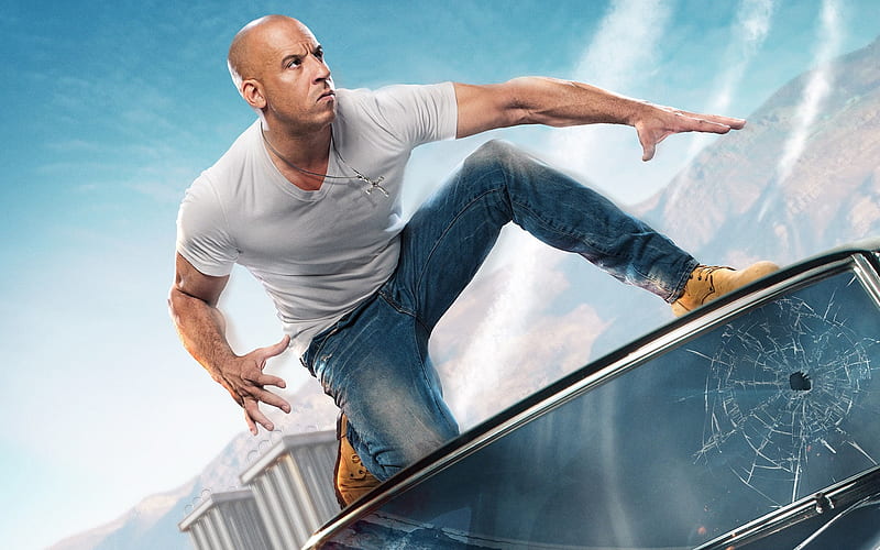 Vin Diesel Fast And Furious, vin-diesel, fast-and-furious, movies, HD wallpaper