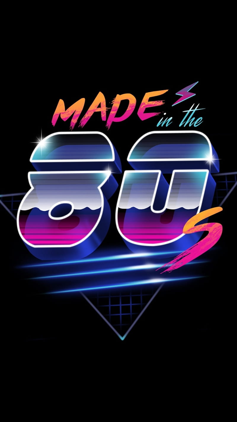 made in the 80s, 80, year, past, HD phone wallpaper