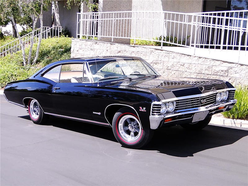 1967 Chevrolet Impala Super Sport 427, impala, muscle, car, chevy, classic, HD wallpaper
