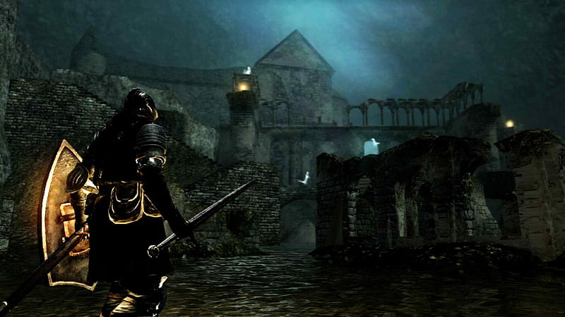 New Londo bastion, ruins, video games, spectres, dark spirits, HD wallpaper | Peakpx