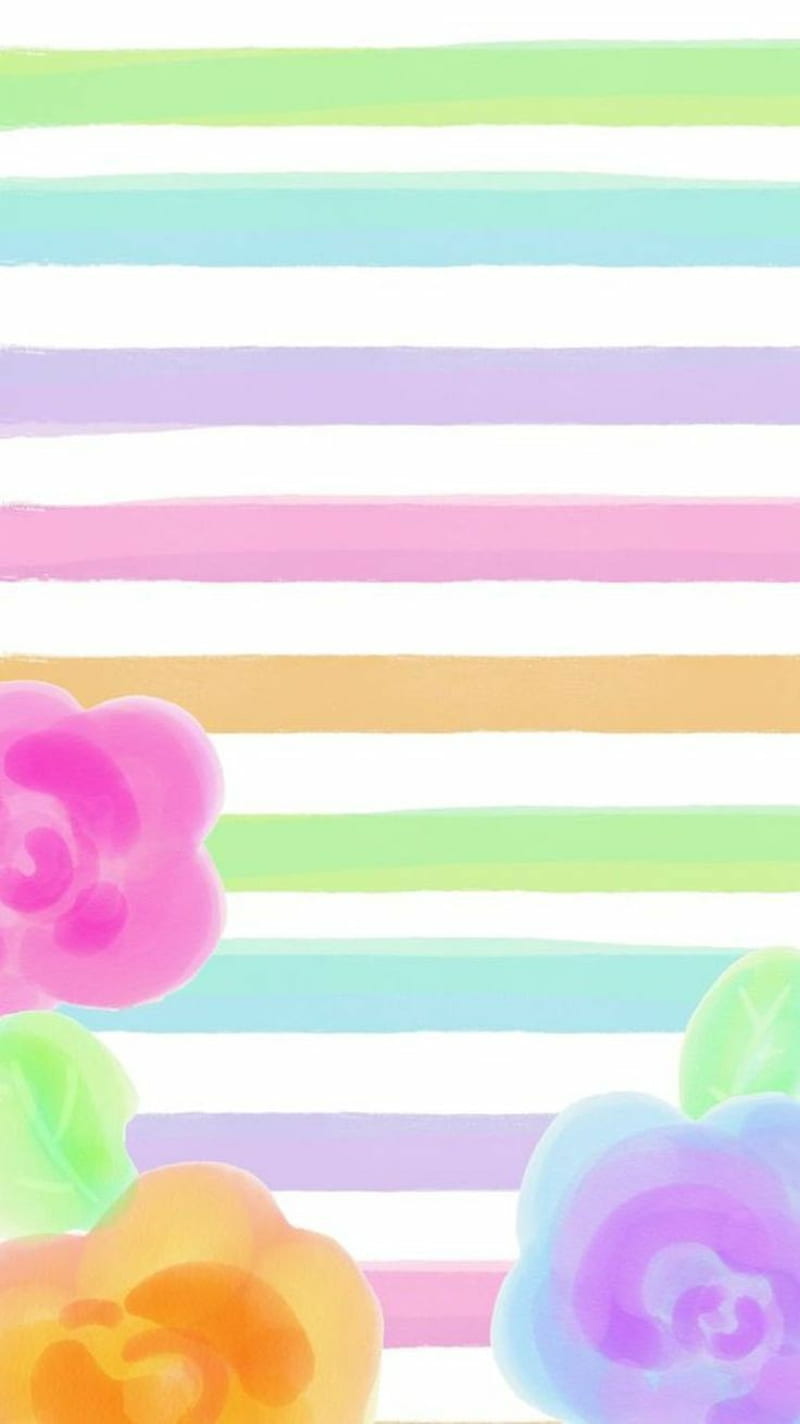 Flor, color, pastel, primavera, agua, Fondo de pantalla de teléfono HD |  Peakpx