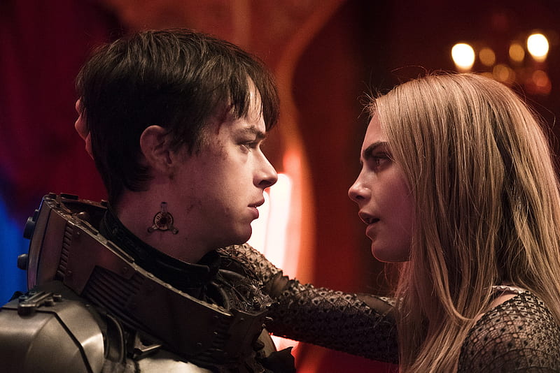 Valerian And Laureline In Valerian And The City Of A Thousand Planets Movie, valerian-and-the-city-of-a-thousand-planets, 2017-movies, movies, cara-delevingne, HD wallpaper