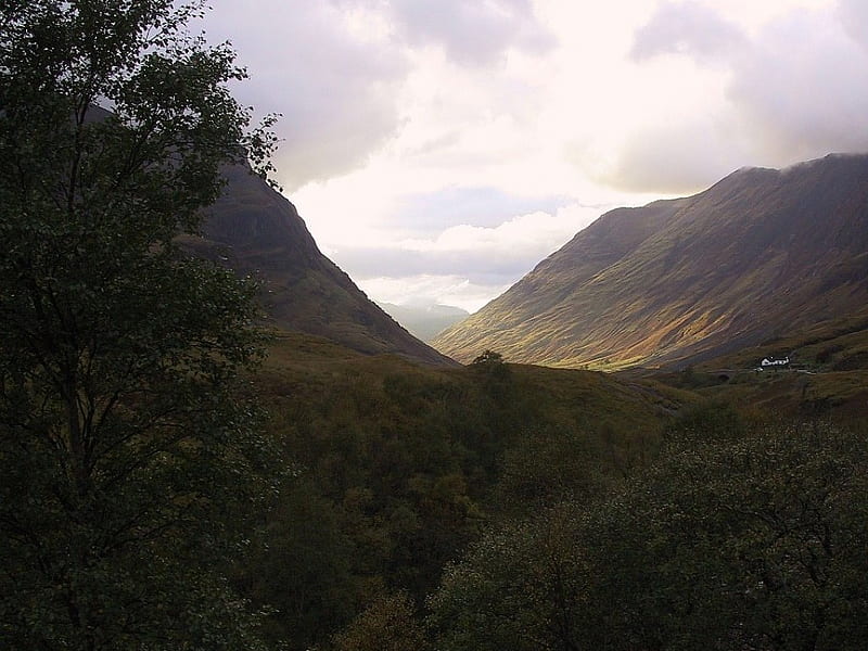 Scotland - Glencoe, glencoe, hills, mountains, scotland, scenery, HD wallpaper