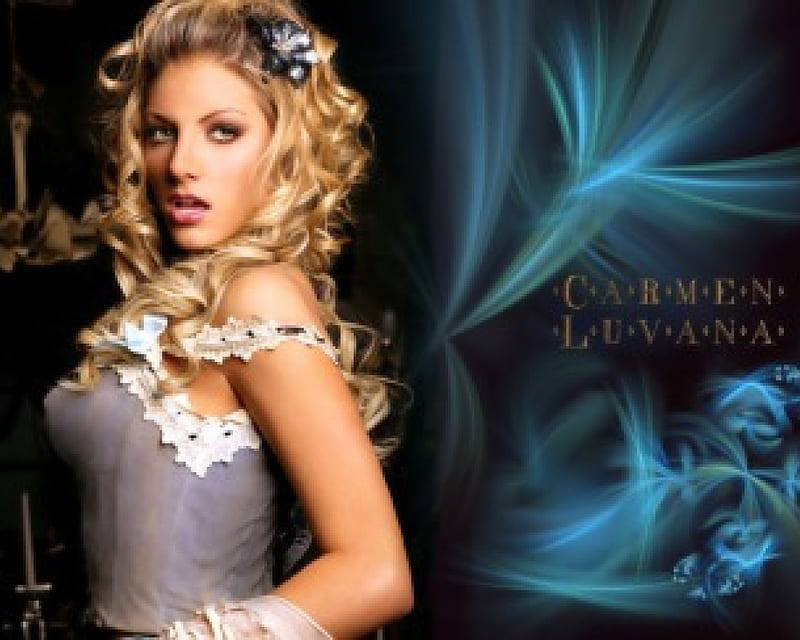 Carmen Luvana, luvana, carmen, model, sexy, HD wallpaper