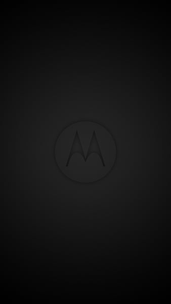 Black Moto, 929, amoled logo, minimal, motorola, oled, simple, HD phone wallpaper