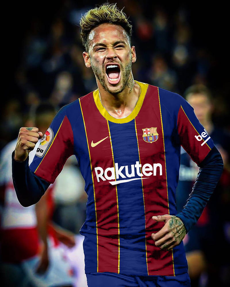 Neymar, barcelona, edit, fcb, transfer, HD phone wallpaper