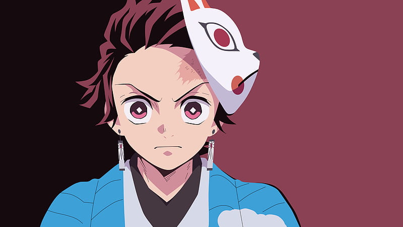Tanjiro Kamado Minimal, HD wallpaper Tanjiro Kamado Minimal, HD wallpaper