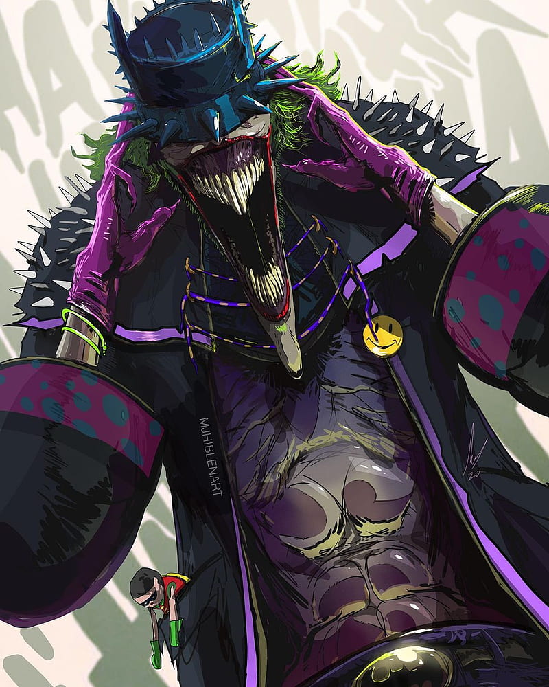 Batman who laughs, la-mort, joker, metal, HD phone wallpaper