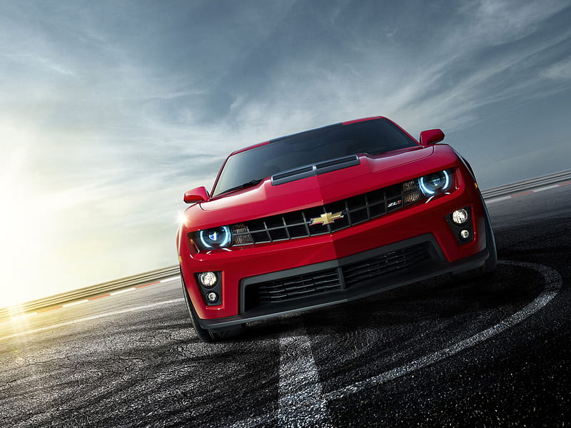 2012 Chevrolet Camaro ZL1, 5th Gen, Coupe, Supercharged, V8, car, HD wallpaper