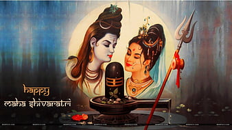 Most Beautiful Happy Maha Shivaratri Wishes Wallpapers  Holiday Wishes