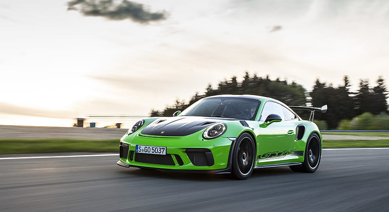 2019 Porsche 911 GT3 RS Weissach Package (Color: Lizard Green) - Front ...