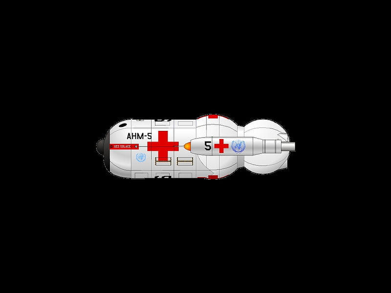 Solace Medical Ship, sip, solace, scifi, star trek, HD wallpaper