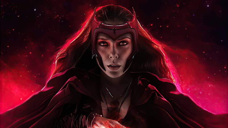 Scarlet Witch 2020 Artwork, scarlet-witch, superheroes, artwork, marvel, HD wallpaper