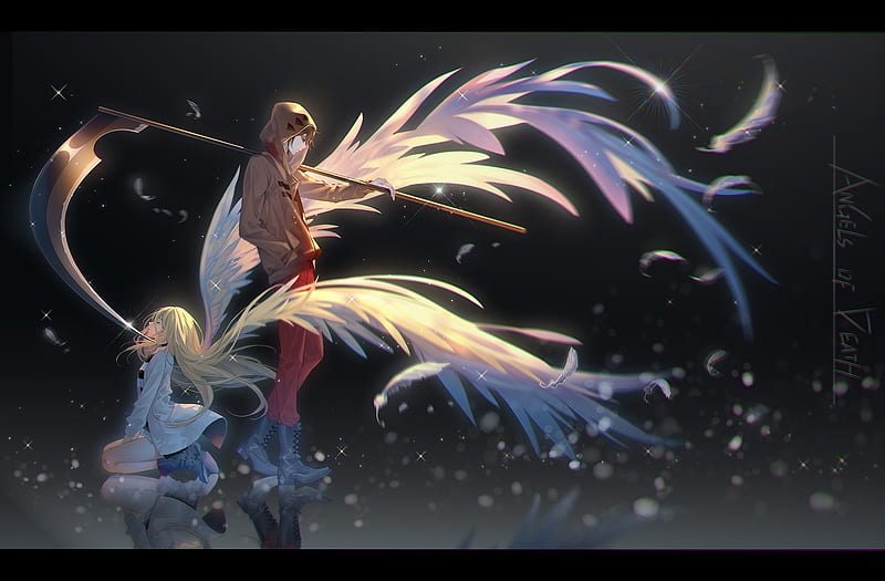 Couple angels of death (2/2)  Angel of death, Cute anime couples