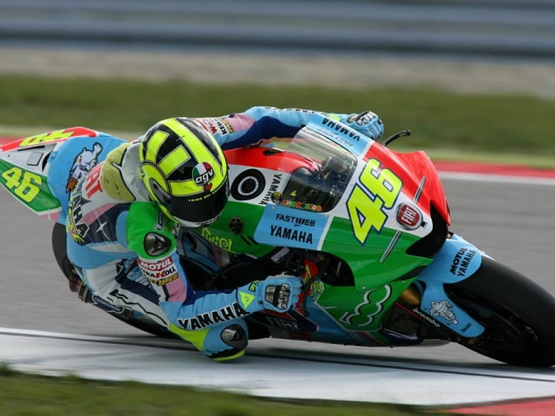 Rossi-Assen-07-2, rossi, auto racing, motogp, yamaha, esports, HD wallpaper
