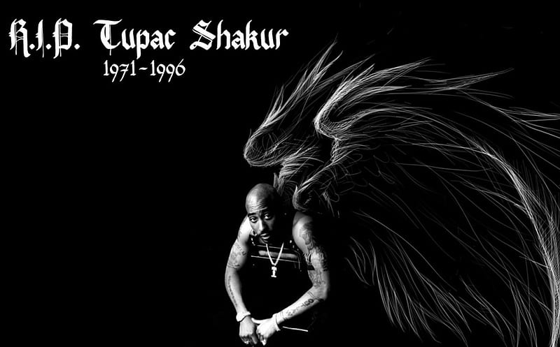 RIP Tupac, dead, RIP, rap, 2pac, Tupac, Tupac Shakur, HD wallpaper
