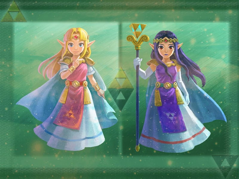 The Legend of Zelda, The Legend of Hilda, Hyrule, Triforce, Link Between Worlds, Zelda, Hilda, Legend of Zelda, Lorule, Link, HD wallpaper