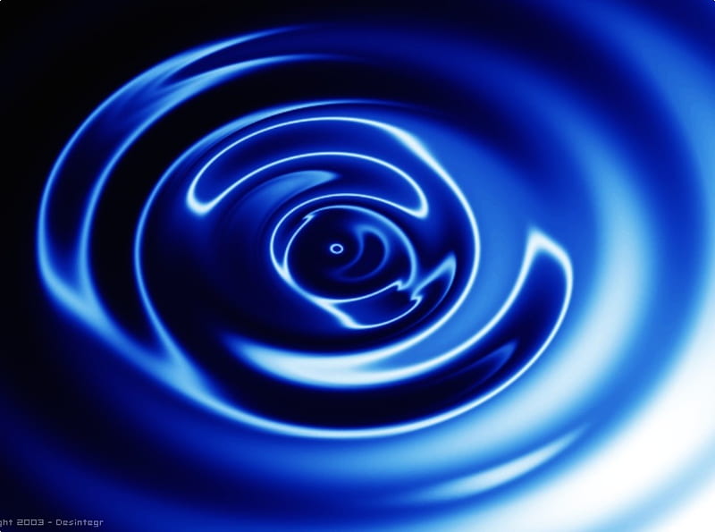 Blue Vortex, abstract, blue, 3d and cg, HD wallpaper | Peakpx