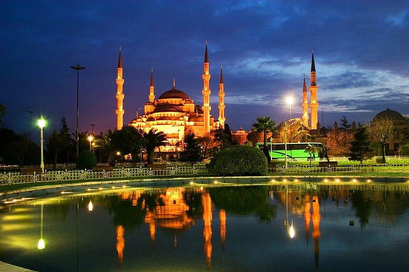 bluemosque,istanbul, ght, mosque, turkey, istanbul, religious, sky, n, HD wallpaper