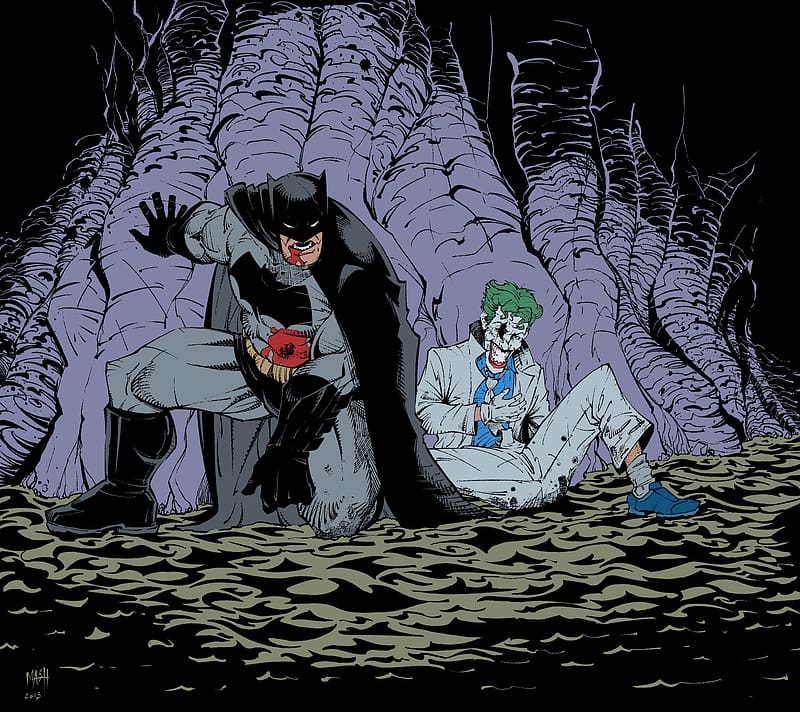 Batman, Joker, Comics, The Dark Knight Returns, HD wallpaper | Peakpx