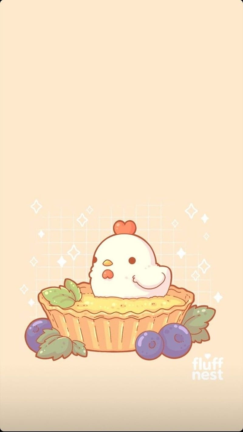 Chicken tart . Cute doodles, Cute little drawings, Cute animal drawings  kawaii, HD phone wallpaper | Peakpx