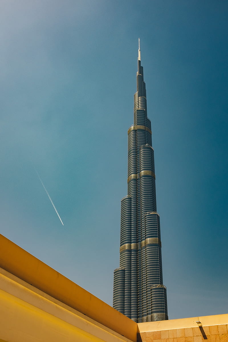 Burj Khalifa, Dubai, HD phone wallpaper