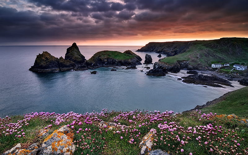 England Cornwall Gulf, HD wallpaper