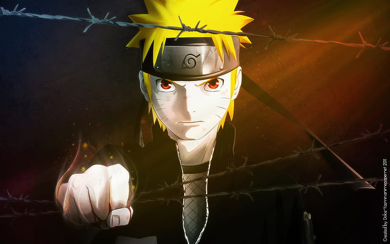 Naruto Uzumaki and Background, Uzumaki Naruto Anime, HD wallpaper