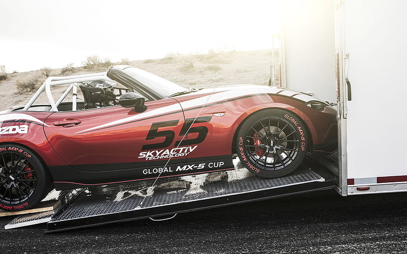 2016 Mazda Global MX-5 Cup Racecar, Race Car, HD wallpaper