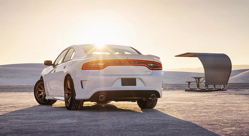 2015 Dodge Charger SRT Hellcat - Rear, car, HD wallpaper | Peakpx