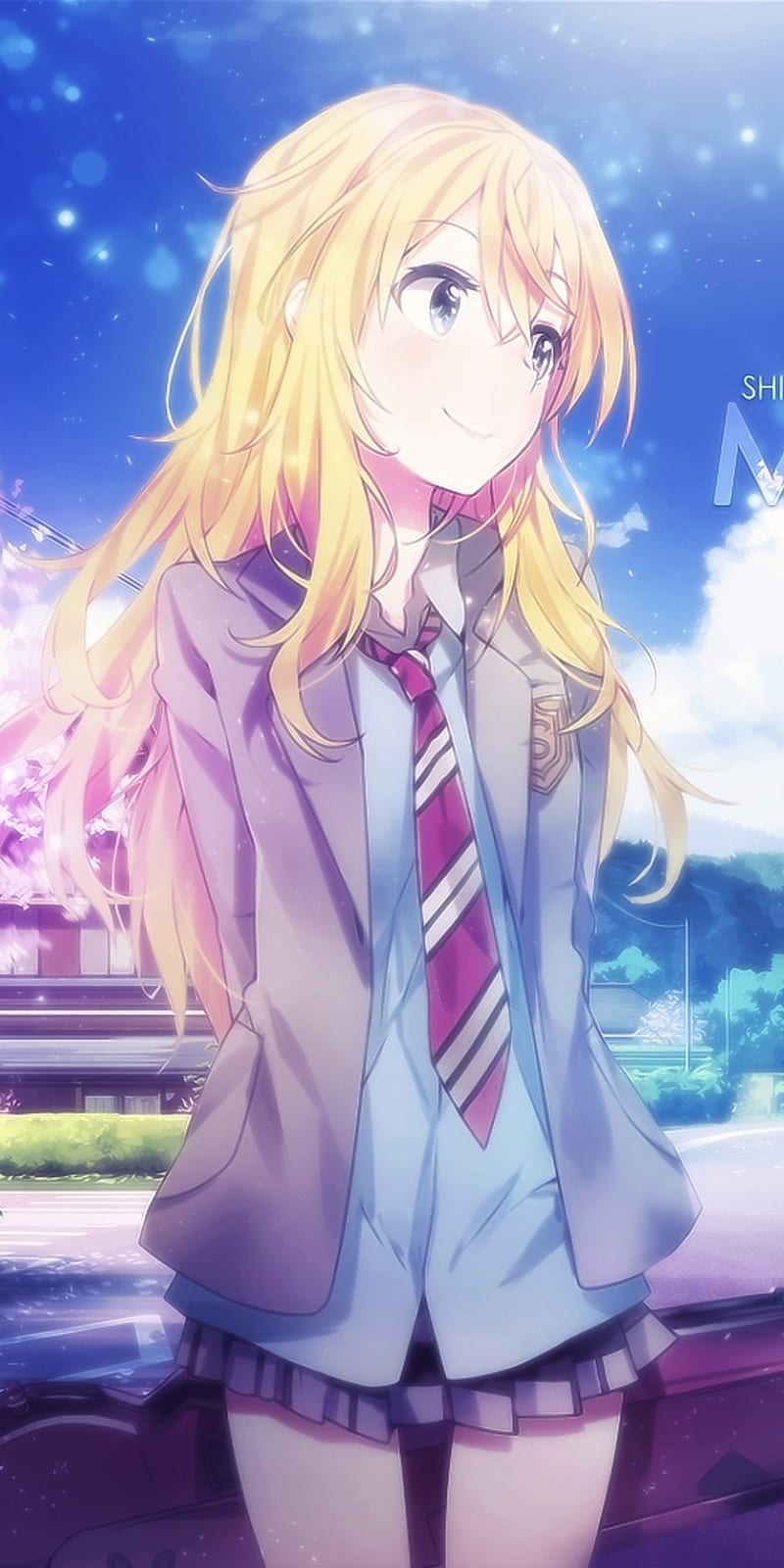 Shigatsu, anime, wa, kimi, no, uso, your, lie, in, april, HD phone