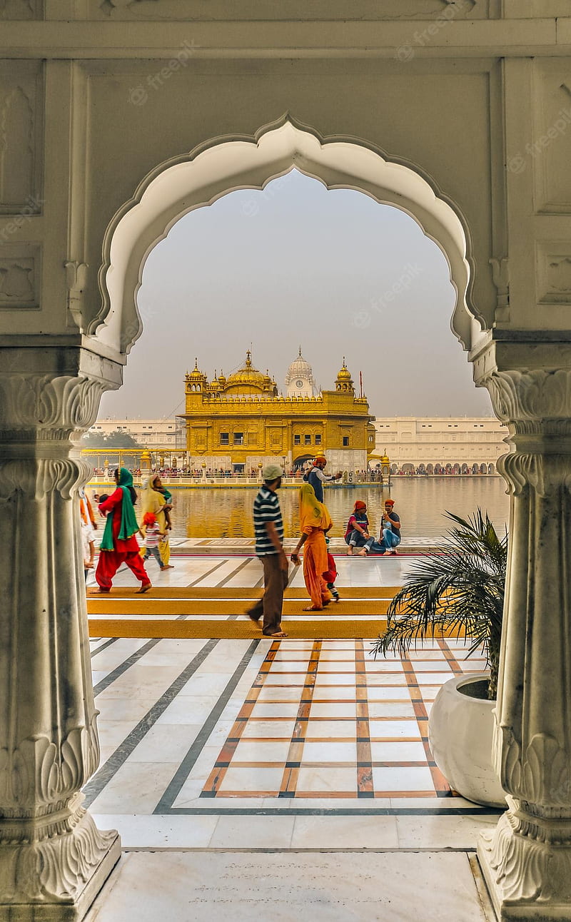Premium . The golden temple also known as sri harmandir sahib abode of god, HD phone wallpaper
