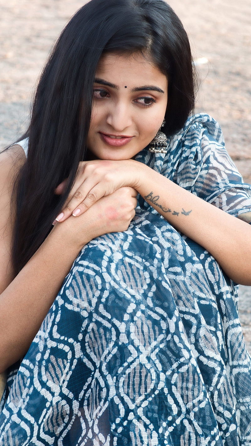 Ananya nagalla, telugu actress, saree lover, HD phone wallpaper |  Peakpx