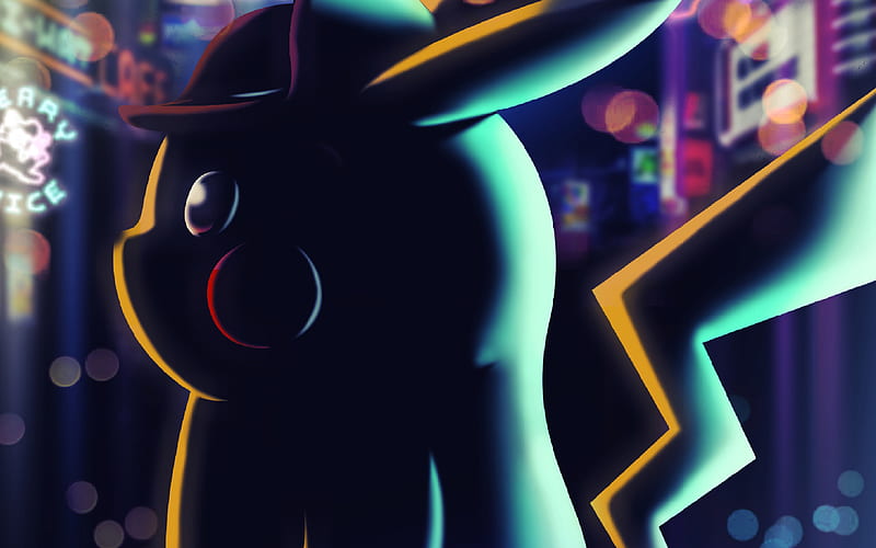 Pokemon Detective Pikachu Abstract Art 19 Movie 3d Animation Fan Art Pikachu Hd Wallpaper Peakpx
