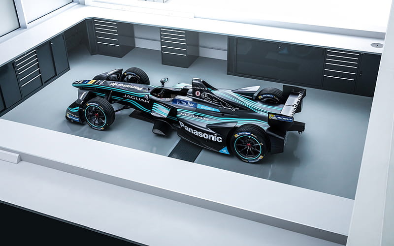 Formula E, Jaguar I-Type 1, racing car, presentation, racing, Jaguar, HD wallpaper