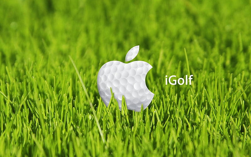 I love golf - Apple, apple, idea, mac, tech, la maquina, desenho, sign,  bonito, HD wallpaper | Peakpx