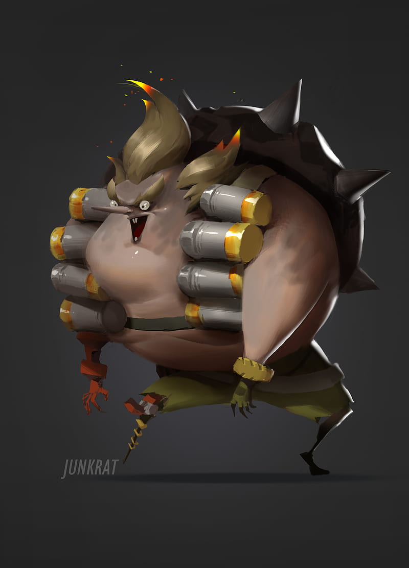 60 Junkrat Overwatch HD Wallpapers and Backgrounds