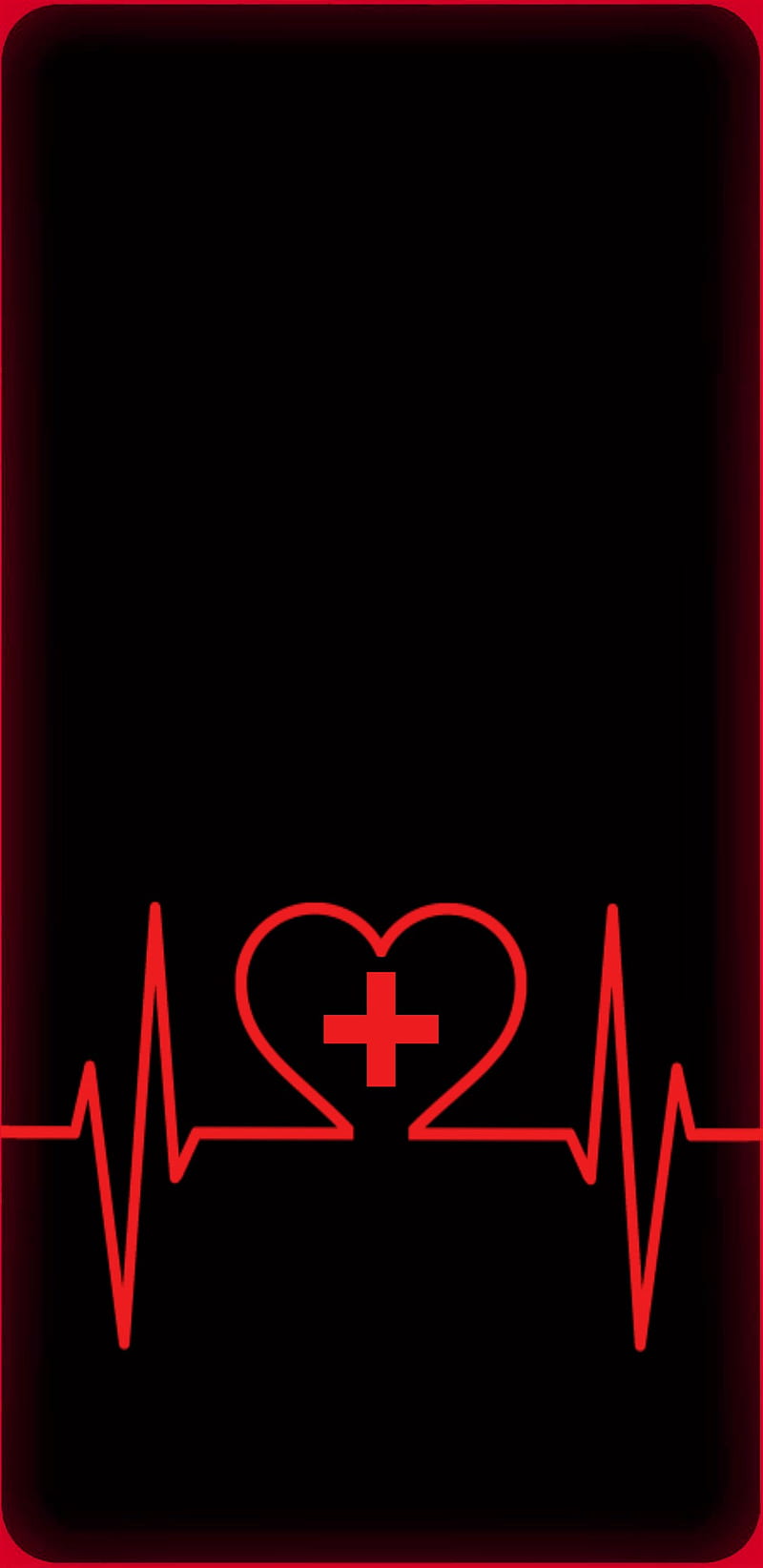 LOVE SAVER, best, black, cool, doctor, edge, heart, lit, medical, nurse, rmrp, HD phone wallpaper