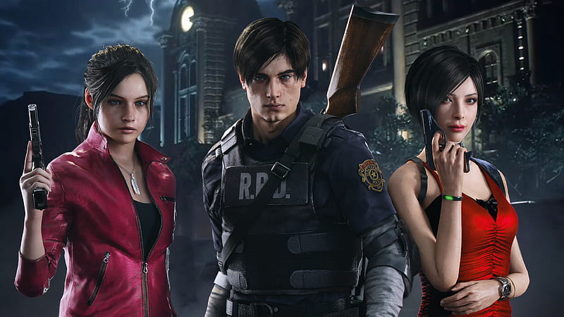 ArtStation - Leon Kennedy and Ada Wong - RE4 Remake