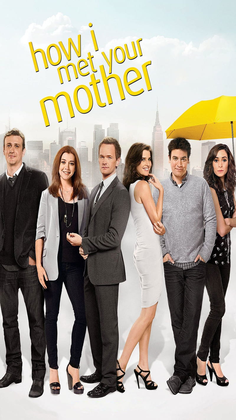 Friends, barney, how i met your mother, lily, marshall, robin, ted, HD phone wallpaper