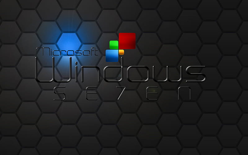 WINDOWS, se7en, seven, windows logo, HD wallpaper