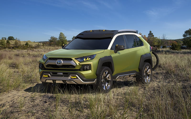 Toyota FT-AC, 2017, new SUV, Japanese cars, Adventure Concept, Toyota, HD wallpaper