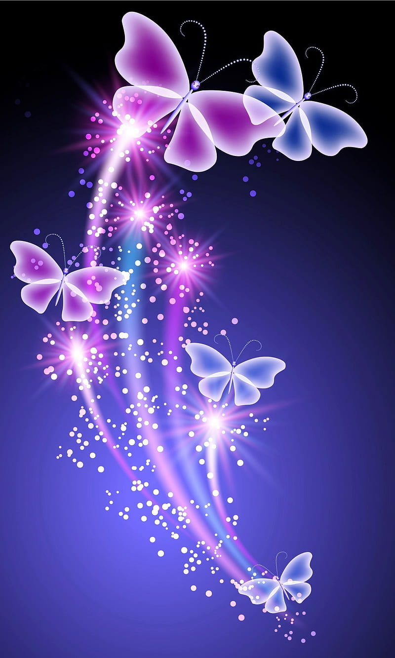 Butterflies, butterfly, color, HD phone wallpaper
