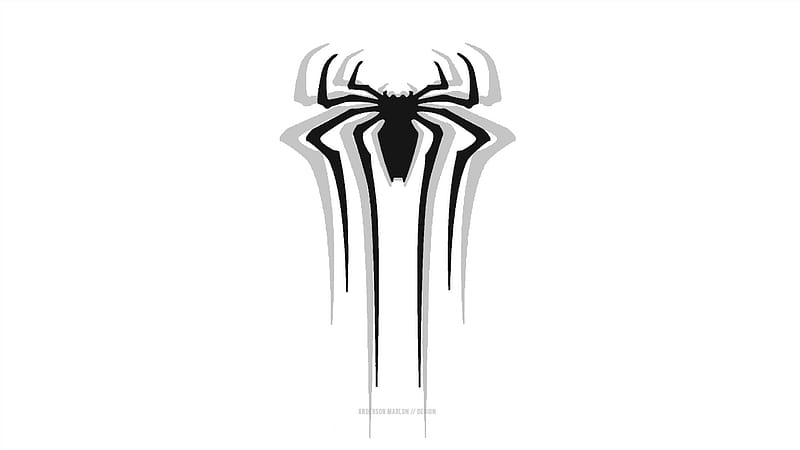 Spider Man, Anti Venom / and Mobile Background, Black and White Venom, HD wallpaper