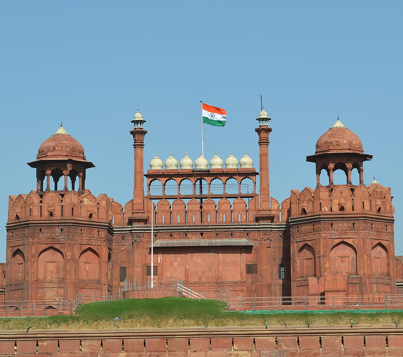Red Fort, monuments, HD wallpaper