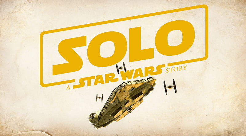 Star Wars, Solo: A Star Wars Story, Millennium Falcon, TIE Fighter, HD wallpaper