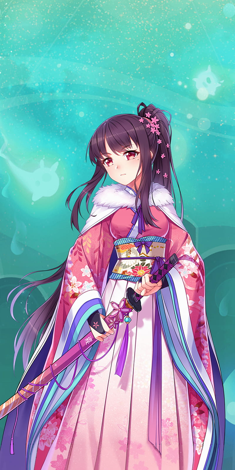 Sakura, girls x battle 2, HD phone wallpaper