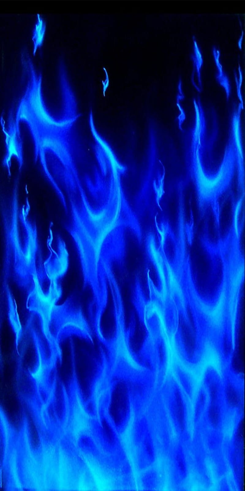 blue fire iphone wallpaper
