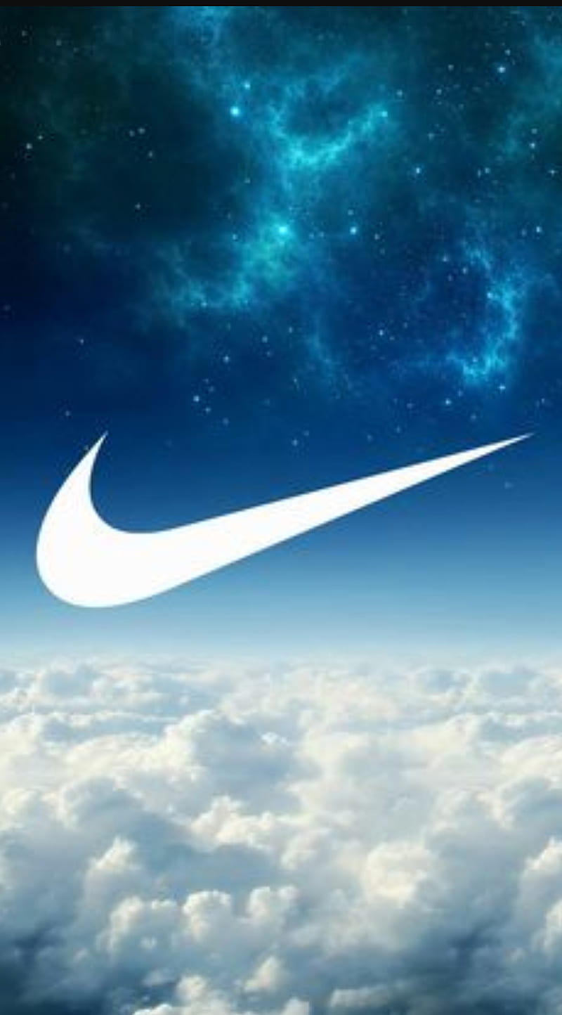 Nike Logo, white, air, plane, logos, HD phone wallpaper